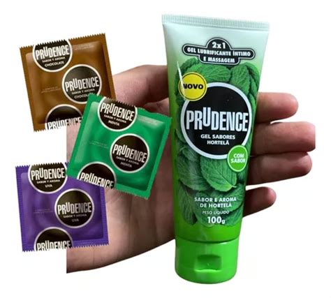 Gel Lubrificante Sexual Prudence Sabores E Aromas 100gr Parcelamento