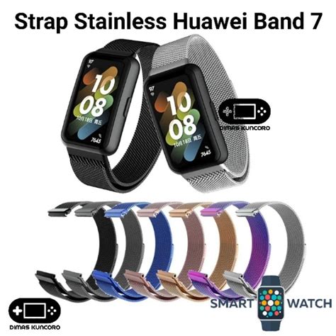 Jual Strap Stainless Huawei Band Tali Jam Honor Tangan Steel