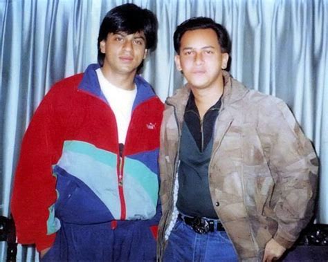 Shah Rukh Khan With The Late Bangladeshi Movie Star Salman Shah