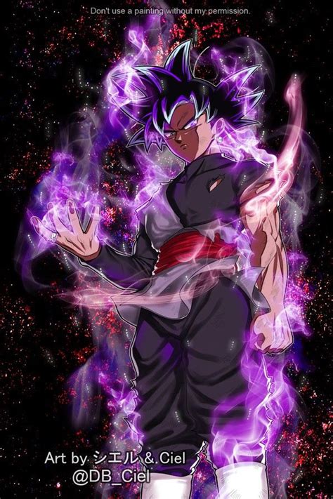 Black Goku | Dragon ball super manga, Goku black, Anime dragon ball super