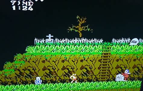 Ghosts N Goblins Nintendo Entertainment System 1986 5 Screw