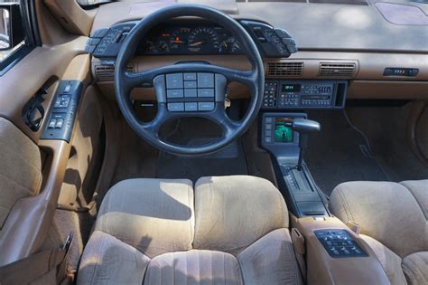 The interior of this 1990 Pontiac Grand Prix Turbo : outrun