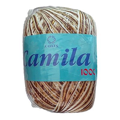 Linha para Bordado e Crochê Camila 40m 32 Unidades Cores Coats Jully