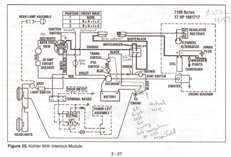 Simplicity Lawn Tractor Key Switch Wiring Diagram Diagr