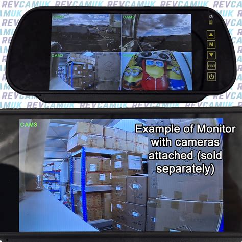 Reversing Cameras UK Ltd Monitors For Reversing Cameras 7 Split