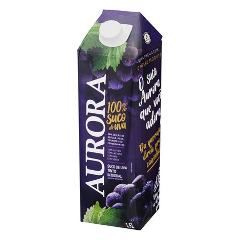 Suco De Uva Aurora Integral Tinto Tp Litros Cx C Tozzo