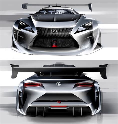 Sketch Lexus Lf Lc