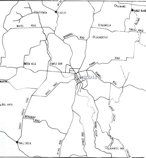 Maps of Macclesfield and Region