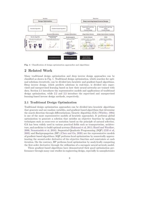 Performance Comparison Of Design Optimization And Deep Learning Based