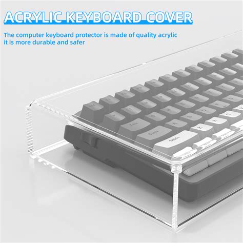 Full Size Keyboard Dust Cover | Acrylic Protection