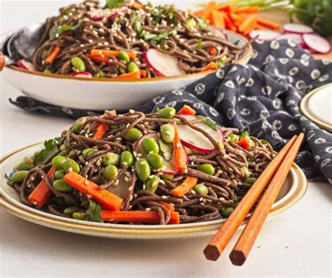 Easy Sesame Soba Noodles Recipe Two City Vegans