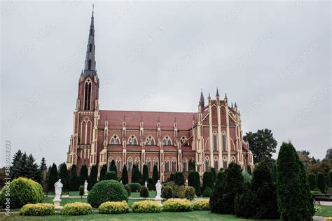 the Holy Trinity is a Catholic church built in 1899 Stock Photo | Adobe ...