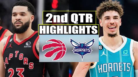 Charlotte Hornets Vs Toronto Raptors 2nd QTR GAME Highlights Dec 12