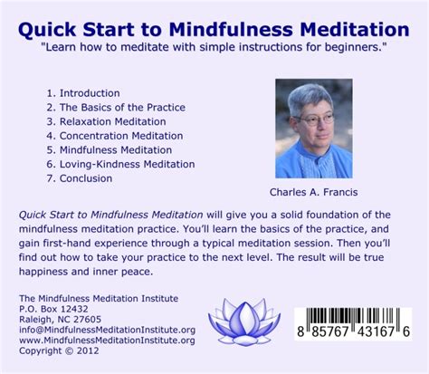 Learn Mindfulness Meditation in Just 1 Hour | The Mindfulness Meditation Institute