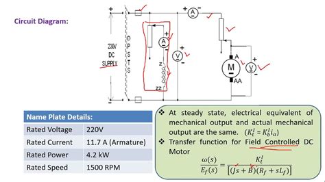 Exp 1 B Determination Of Transfer Function Of Field Controlled Dc Motor