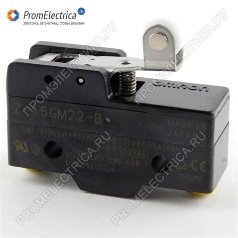 Купить Z-15GW22-B Концевой переключатель, 15 Ампер, -25 +80С, короткий ...