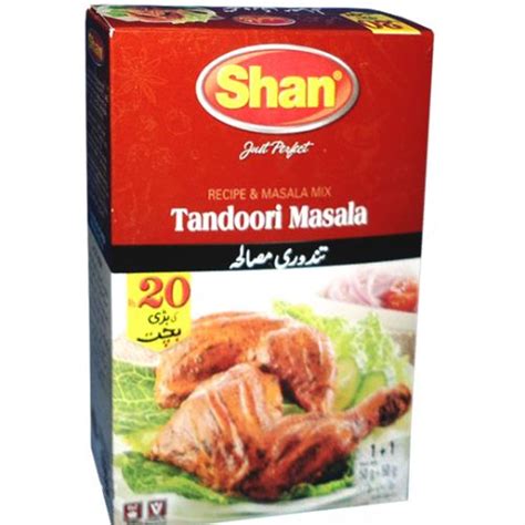 Shan Tandoori Masala Economy Pack 100gm Spices Gomartpk