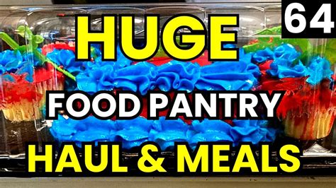 FRUGAL LIVING Food Pantry Haul 2024 Frugal Living Food Haul FOOD