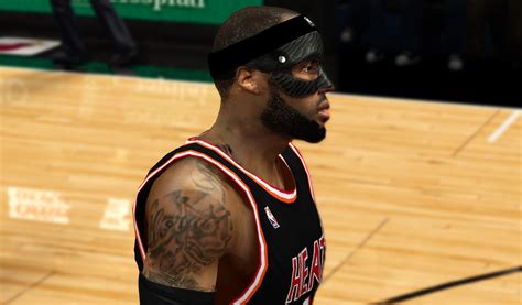 Nba K Lebron James Black Carbon Fiber Mask Mod Nba K Org