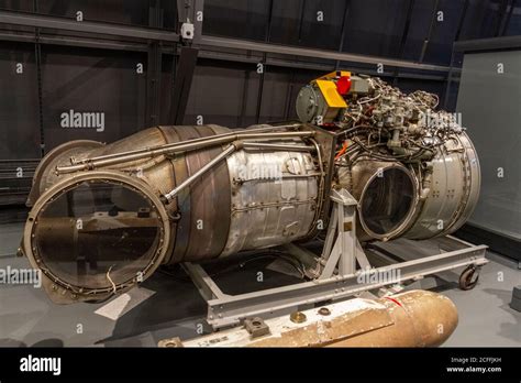 A Pegasus Engine By The Bristol Siddeley Company In 1958 On Display In