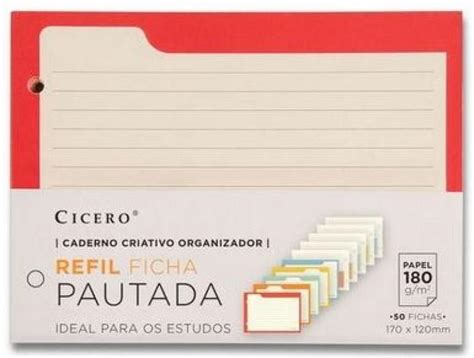 Livro Ficha Pautada Caderno Criativo Fls Offset G Outros Livros