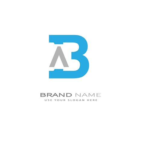 Premium Vector Ba Letter Ba Logo Design