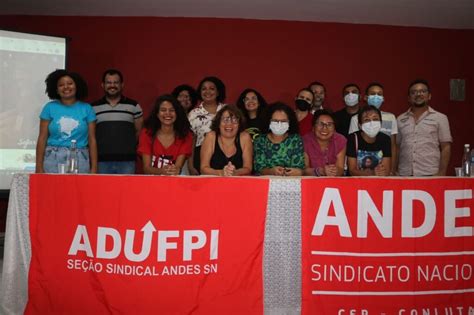 ADUFPI recebe segundo dia de atividades do ANDES SN no Piauí ADUFPI