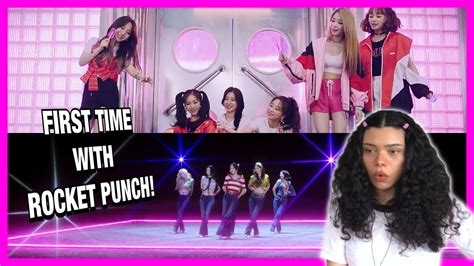 First Time Reacting To Rocket Punch Bim Bam Bum And Ring Ring Mv