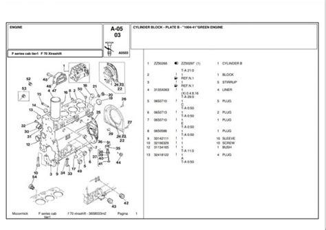 McCormick Tractor F70 F GE Parts Catalog