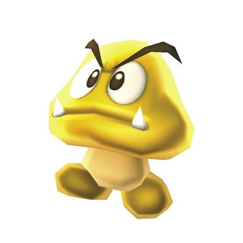 File:Gold Goomba NSMB2 Prima.jpg - Super Mario Wiki, the Mario encyclopedia