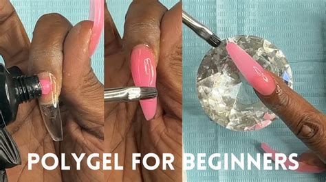 Beginner Friendly Polygel Nails Youtube