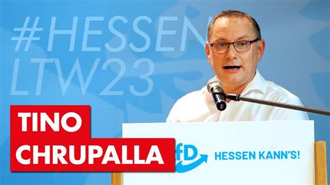 Tino Chrupalla Co Bundessprecher Der Afd Zum Wahlkampf Auftakt In