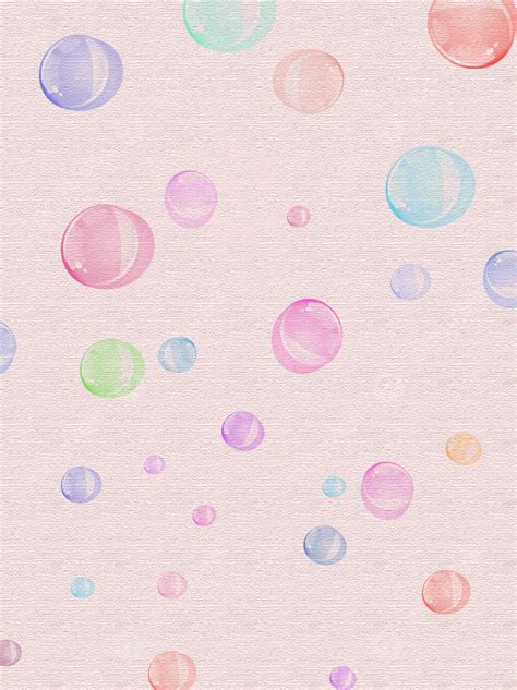 Colorful Bubble Background, Bubble, Watercolor, Bubble Background Image ...