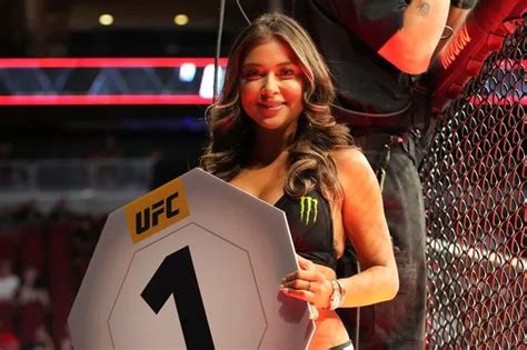 Ufc Ring Girl Who Posed Naked For Playboy Wows Fans By Dressing Up In