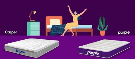 Casper Vs. Purple Mattress Comparison and Review 2023