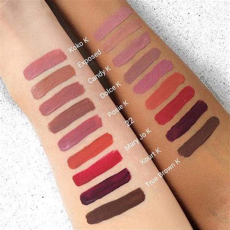 Kylie Cosmetics On Twitter Kylie Lip Kit Kylie Lip Kit Swatches Kylie Jenner Lip Kit