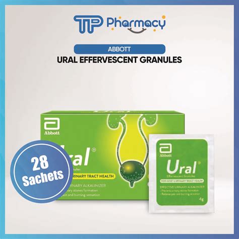 Abbott Ural Effervescent Granules Sachet Lazada