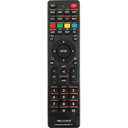 Buy LipiWorld RM L1130 8 Universal Remote Control Work With All Most