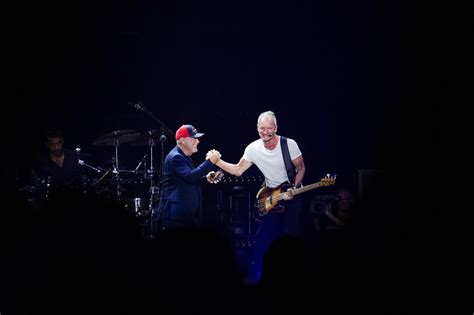 Billy Joel, Sting rock Busch Stadium in St. Louis