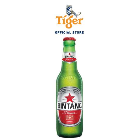 Bintang Pilsener Beer 330ml X 24 Bottles Pint Lazada Singapore