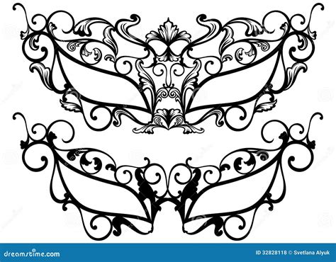 Masquerade Masks Vector CartoonDealer 32828118