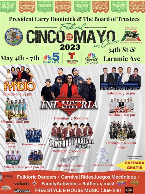 The Town Of Ciceros Cinco De Mayo Celebrations Begin May 4 2023