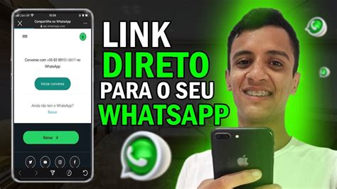 Como Criar Ou Gerar Link Do Whatsapp F Cil Sem Usar Nenhum Site Youtube