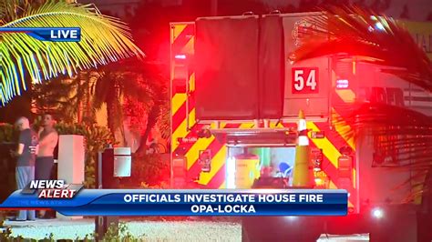 Firefighters Investigating House Fire In Opa Locka Wsvn 7news Miami