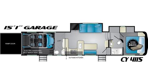 Heartland Cyclone Toy Hauler Floor Plans | Wow Blog