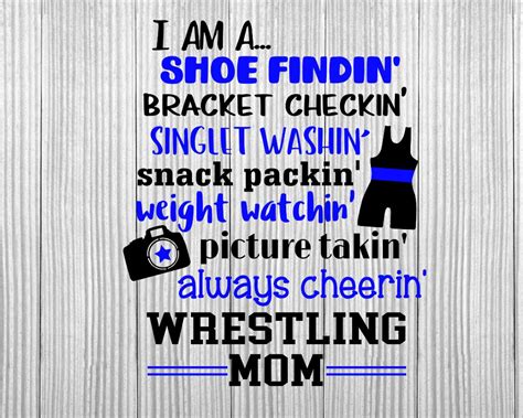 Wrestling Mom Svg Cut File Wrestling Svg Funny Wrestling Mom Etsy