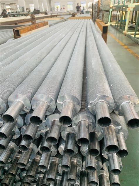 High Frequency Welding Stainless Steel Spiral Fin Tube Finned Tube