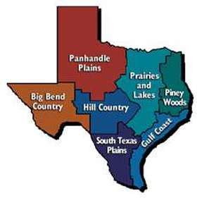 Regions of Texas - Home