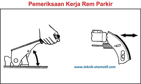 Cara Menyetel Rem Parkir Teknik Otomotif