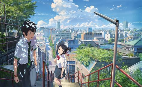 1080P Kimi No Na Wa Taki Tachibana Mitsuha Miyamizu Your Name